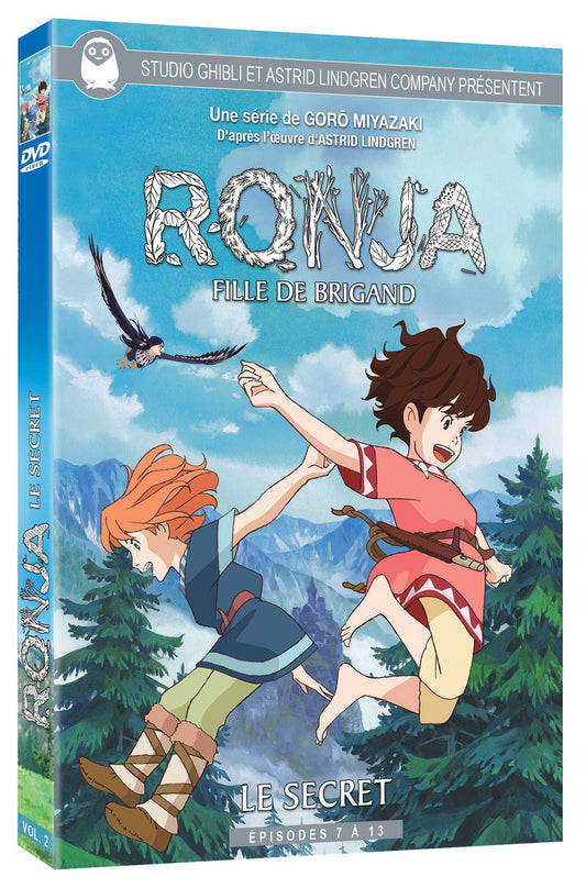 Ronja, fille de brigand - Vol. 2 - Le Secret - Épisodes 7 à 13 - Goro Miyazaki, Kazuma Shimizu, Kei Takao, Akio Kazumi - DVD