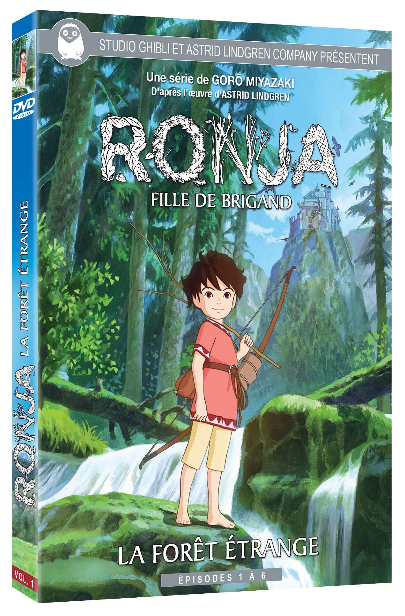 Ronja, fille de brigand - Vol. 1 - La Forêt étrange - Épisodes 1 à 6 - Goro Miyazaki, Kazuma Shimizu, Akio Kazumi - DVD