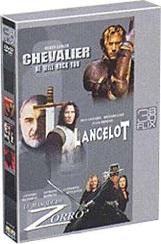 Chevalier / Lancelot / Le Masque de Zorro - Coffret Flixbox 3 DVD - Martin Campbell, Brian Helgeland, Jerry Zucker - DVD