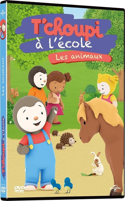 T'choupi à l'école - Les animaux - Lionel Kerjean - DVD