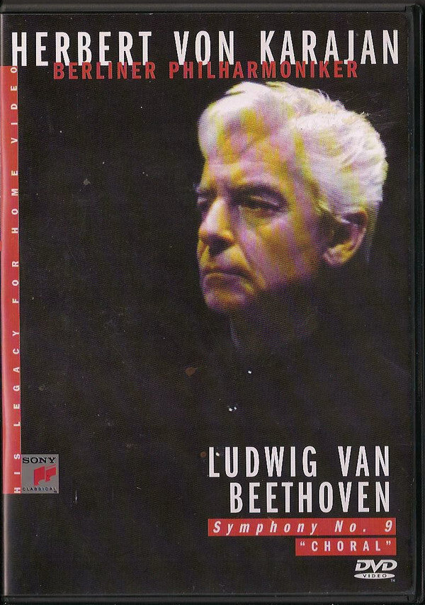 Herbert von Karajan, Ludwig van Beethoven, Berliner Philharmoniker - Symphony No. 9 - Herbert Von Karajan, Berliner Philharmoniker, Ludwig van Beethoven - DVD
