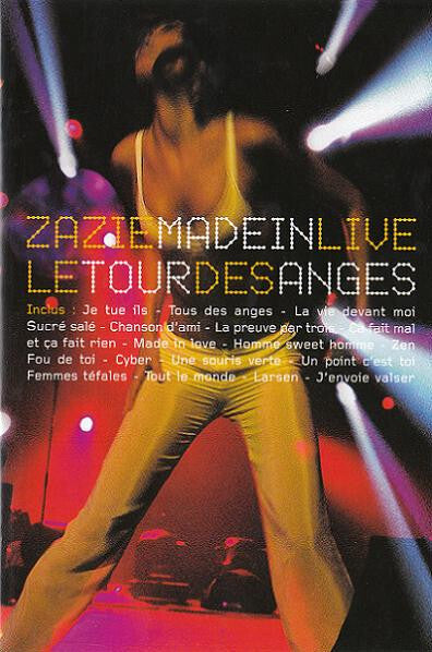 Zazie - Made In Live - Le Tour Des Anges - Zazie - DVD