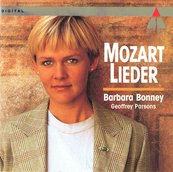 Mozart*, Barbara Bonney, Geoffrey Parsons (2) - Lieder - Mozart, Barbara Bonney, Geoffrey Parsons (2) - CD