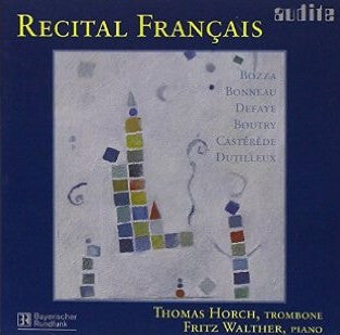 Thomas Horch - Recital Français - Thomas Horch - CD