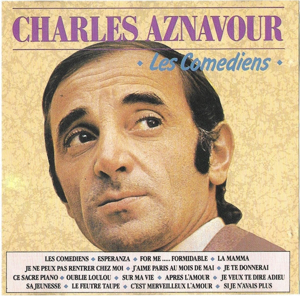 Charles Aznavour - Les Comediens - Charles Aznavour - CD