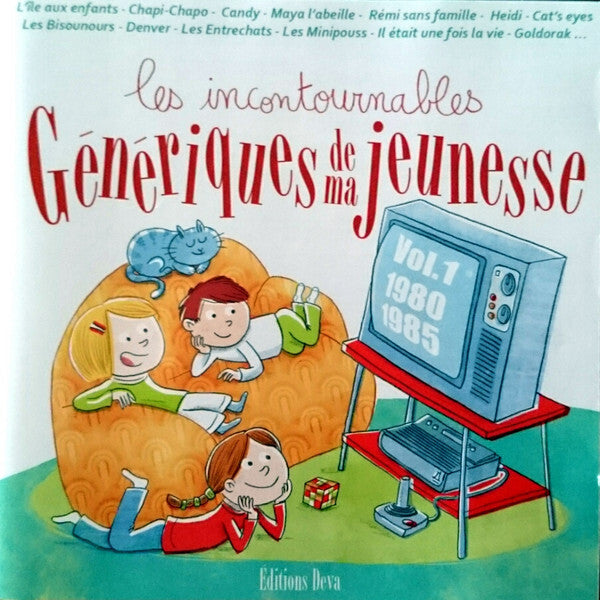 Collectif - Les Incontournables Génériques De Ma Jeunesse Vol.1 1980-1985 - Collectif - CD