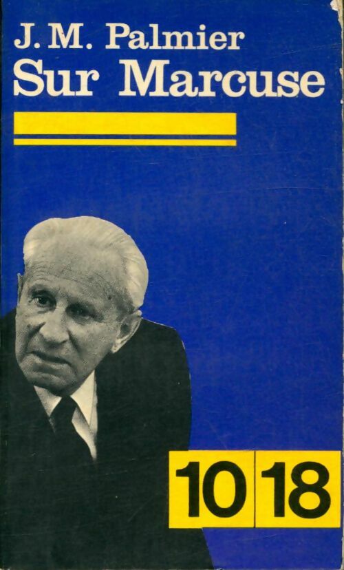 Livrenpoche : Sur Marcuse - Jean-Michel Palmier - Livre