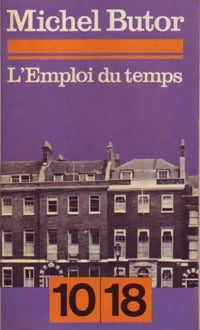 Livrenpoche : L'emploi du temps - Michel Butor - Livre