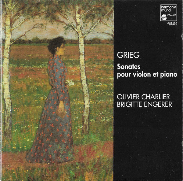 Olivier Charlier, Brigitte Engerer - Grieg Sonates Pour Violon et Piano - Brigitte Engerer, Olivier Charlier - CD