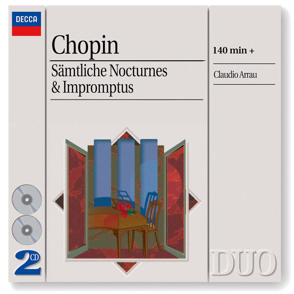 Chopin* - Claudio Arrau - Sämtliche Nocturnes & Impromptus - Chopin - CD