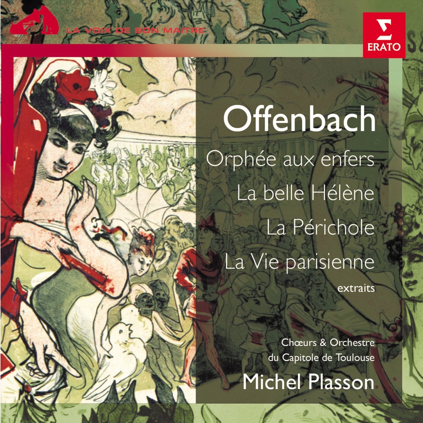 Offenbach - Extraits d'opérettes - Jessye Norman, Teresa Berganza, Jean-Philippe Lafont, José Carreras, Michel Plasson, Orchestre Du Capitole De Toulouse, Mady Mesplé, Michel Sénéchal, John Aler, Jacques Offenbach (Compositeur) - CD