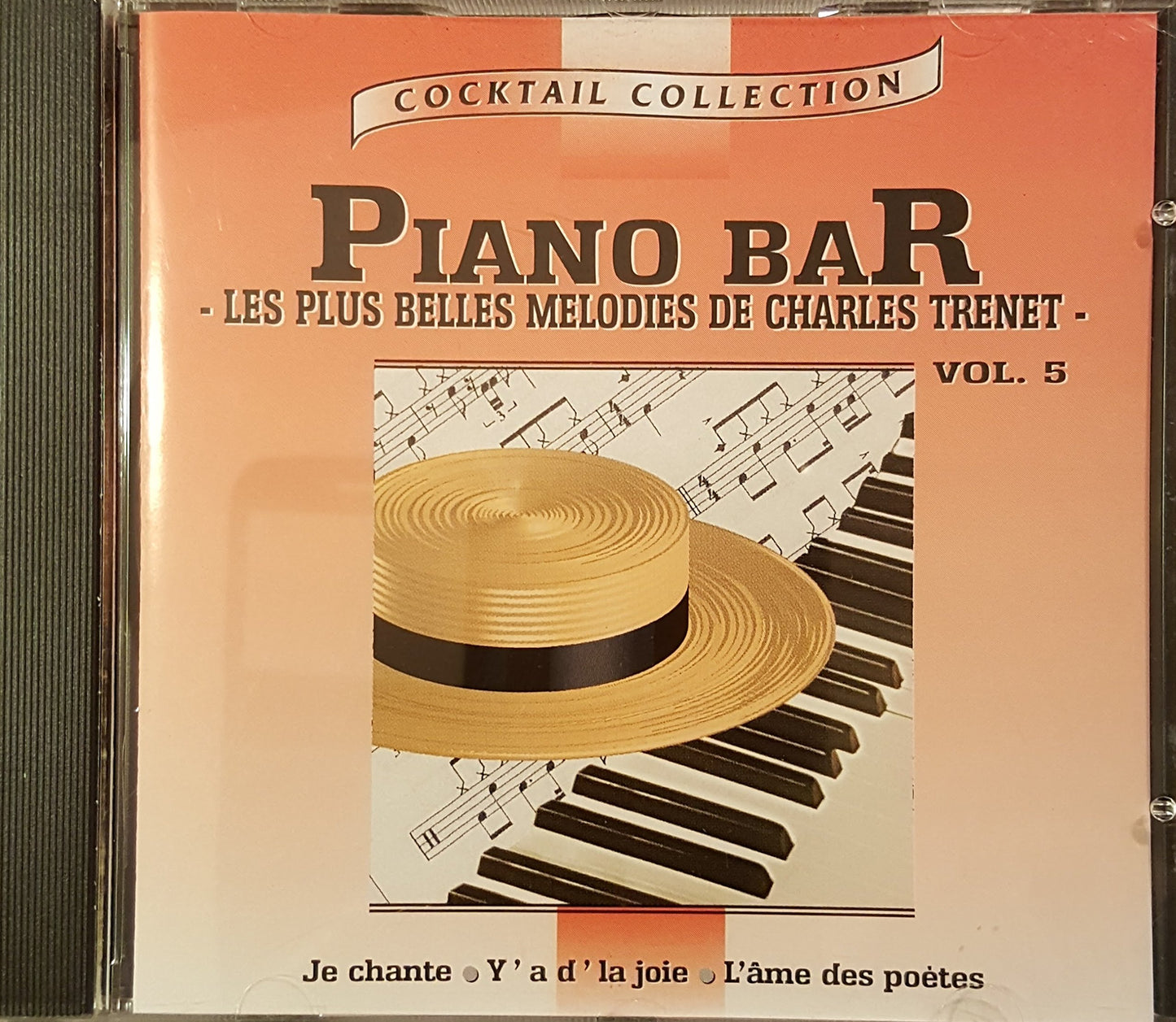 Piano Bar Vol.5 : Les Plus belles mélodies de Charles Trenet - Jacques Ponserme - CD