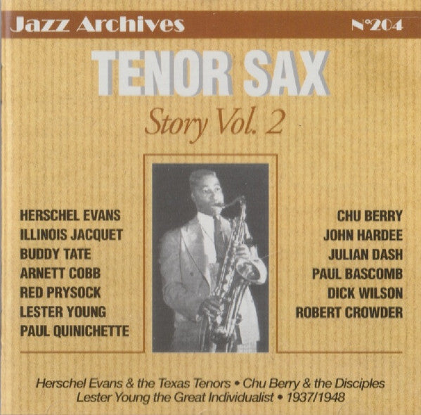 Collectif - Tenor Sax Story Vol. 2 (1936/1951) - Collectif - CD