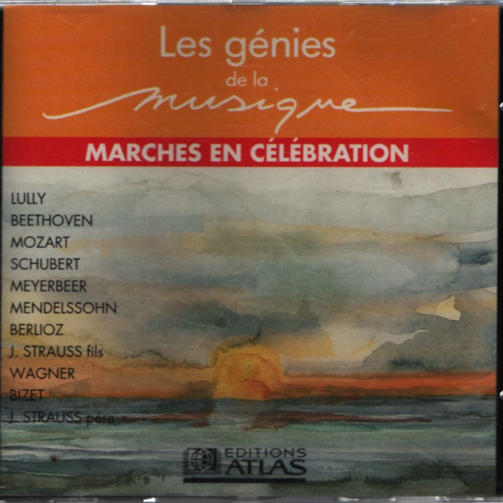 Les génies de la musique vol 15 : Marches en célébration - Collectif - CD