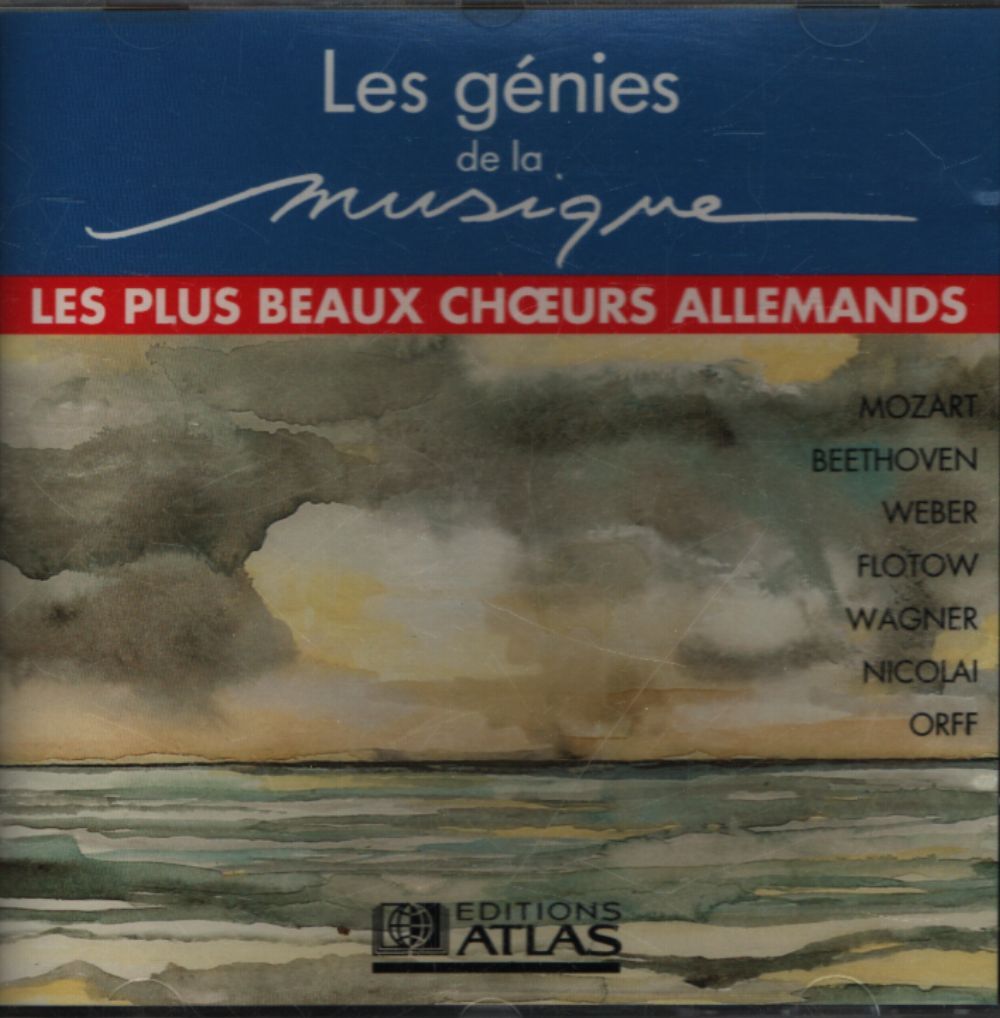Les génies de la musique vol 26 : Les plus beaux choeurs allemands - Collectif - CD