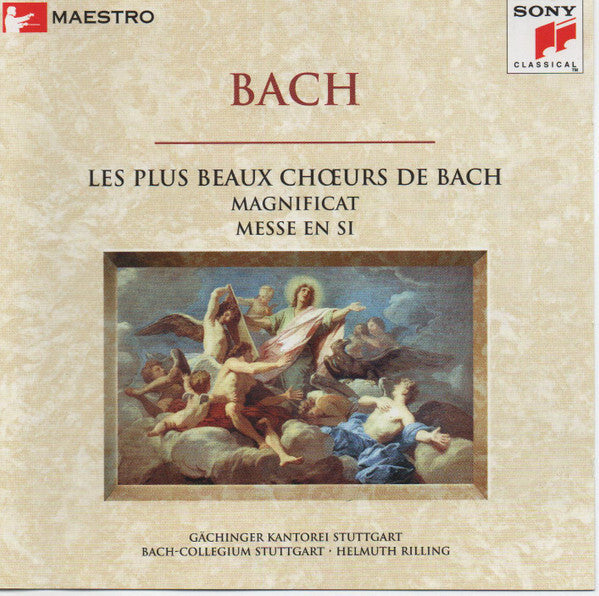 Bach*, Gächinger Kantorei Stuttgart, Bach-Collegium Stuttgart*, Helmuth Rilling - Les Plus Beaux Ch?urs  De Bach  - Bach, Helmuth Rilling, Gächinger Kantorei Stuttgart, Bach-Collegium Stuttgart - CD