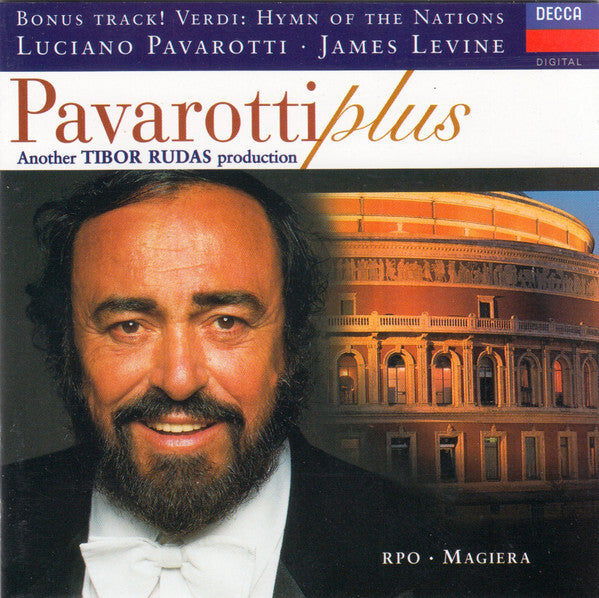 Luciano Pavarotti, RPO*, Magiera* - Pavarotti Plus - Luciano Pavarotti, Rpo, Magiera - CD