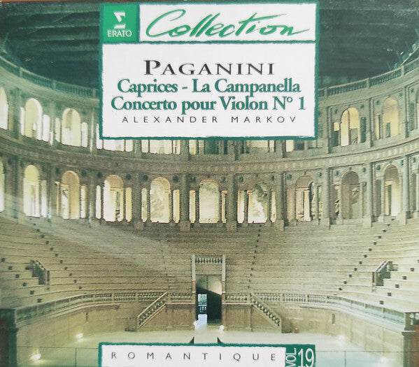 Paganini*, Alexander Markov - Caprices - La Campanella - Concerto Pour Violon N° 1 - Paganini, Alexander Markov - CD