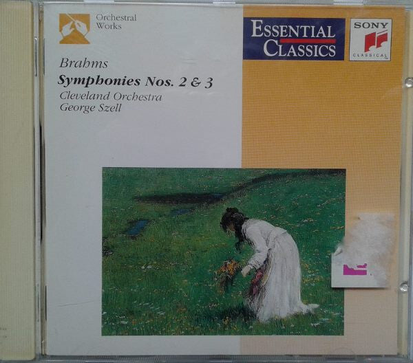 Brahms* / The Cleveland Orchestra / George Szell - Symphonies Nos. 2 & 3 - Brahms, The Cleveland Orchestra, George Szell - CD