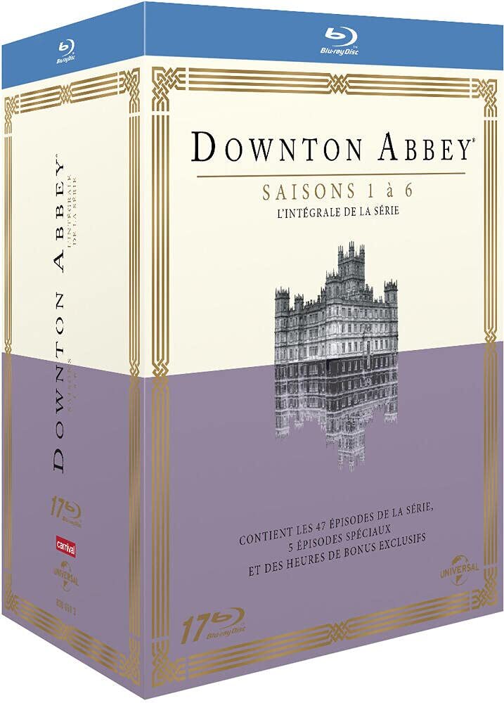 Downton Abbey - Saisons 1 à 6 - L'intégrale de la série (Blu-ray) - Michael Engler, Ashley Pearce, Brian Kelly, James Strong, Catherine Morshead, Philip John, Edward Hall, Brian Percival, Andy Goddard, Jeremy Webb, Ben Bolt, Minkie Spiro, David Evans - DVD