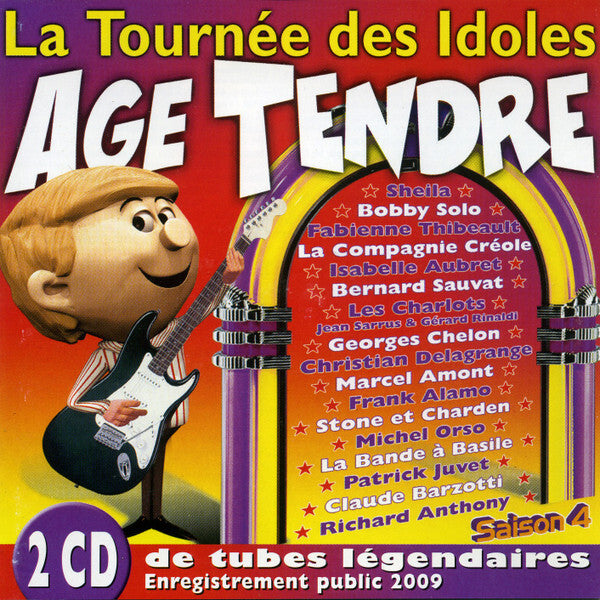 Collectif - Age Tendre... La Tournée Des Idoles Vol.4 - Collectif - CD