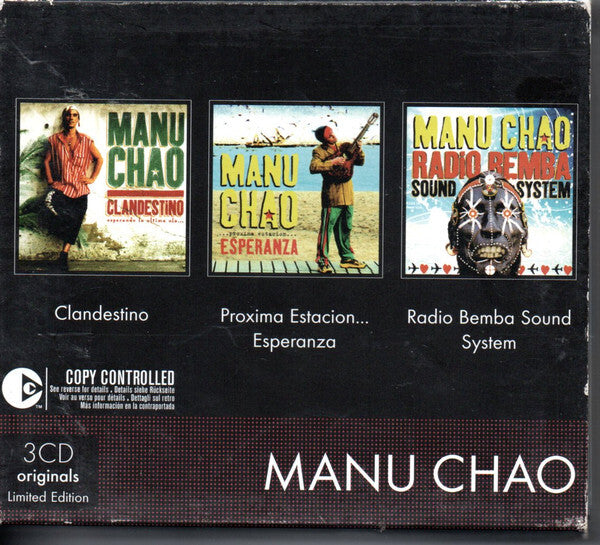 Manu Chao - 3 Cd Originals Limited Edition - Manu Chao - CD