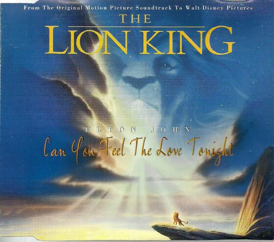 Elton John - Can You Feel The Love Tonight - Elton John - CD