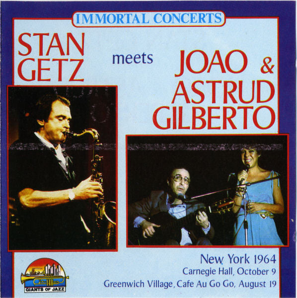 Stan Getz Meets Joao* And Astrud Gilberto - Stan Getz Meets Joao & Astrud Gilberto - Stan Getz Meets Joao And Astrud Gilberto - CD