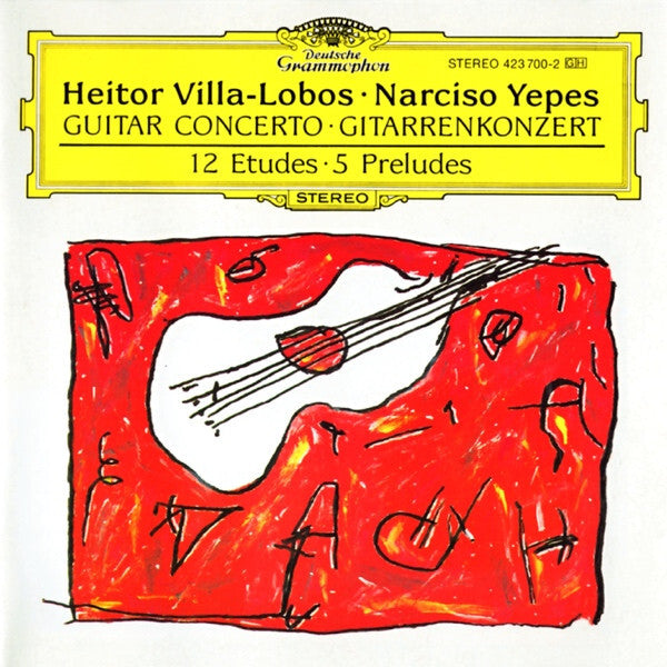 Heitor Villa-Lobos · Narciso Yepes - Guitar Concerto = Gitarrenkonzert, 12 Etudes ? 5 Preludes - Heitor Villa-Lobos · Narciso Yepes - CD
