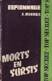 Livrenpoche : Morts en sursis - André Monnier - Livre