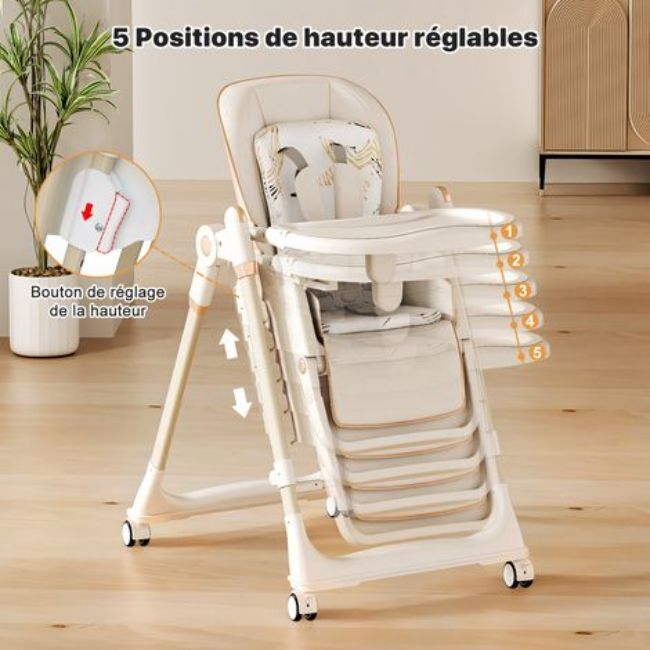 Chaise haute transat Magicfox -  - Divers