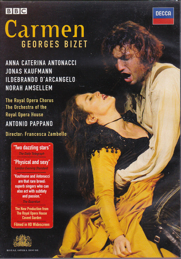 Georges Bizet / The Royal Opera Chorus*, The Orchestra Of The Royal Opera House* - Antonio Pappano - Carmen - Georges Bizet, The Royal Opera Chorus, The Orchestra Of The Royal Opera House - DVD