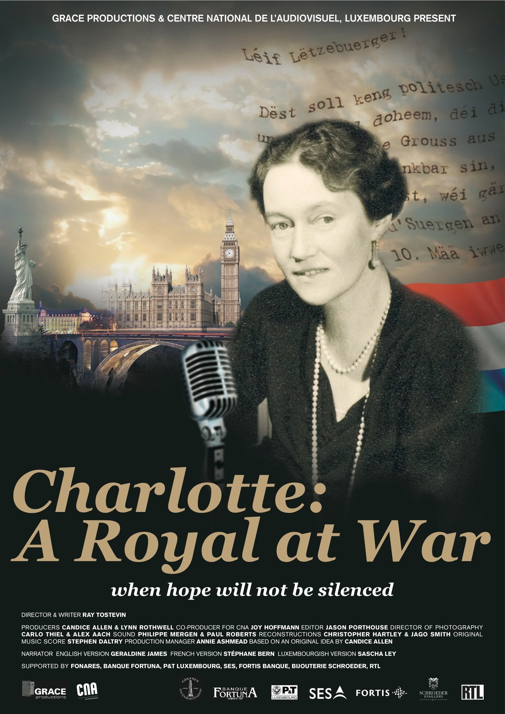 Charlotte: A Royal at War (aka Léif Lëtzebuerger) Special Edition DVD - Inconnu - DVD