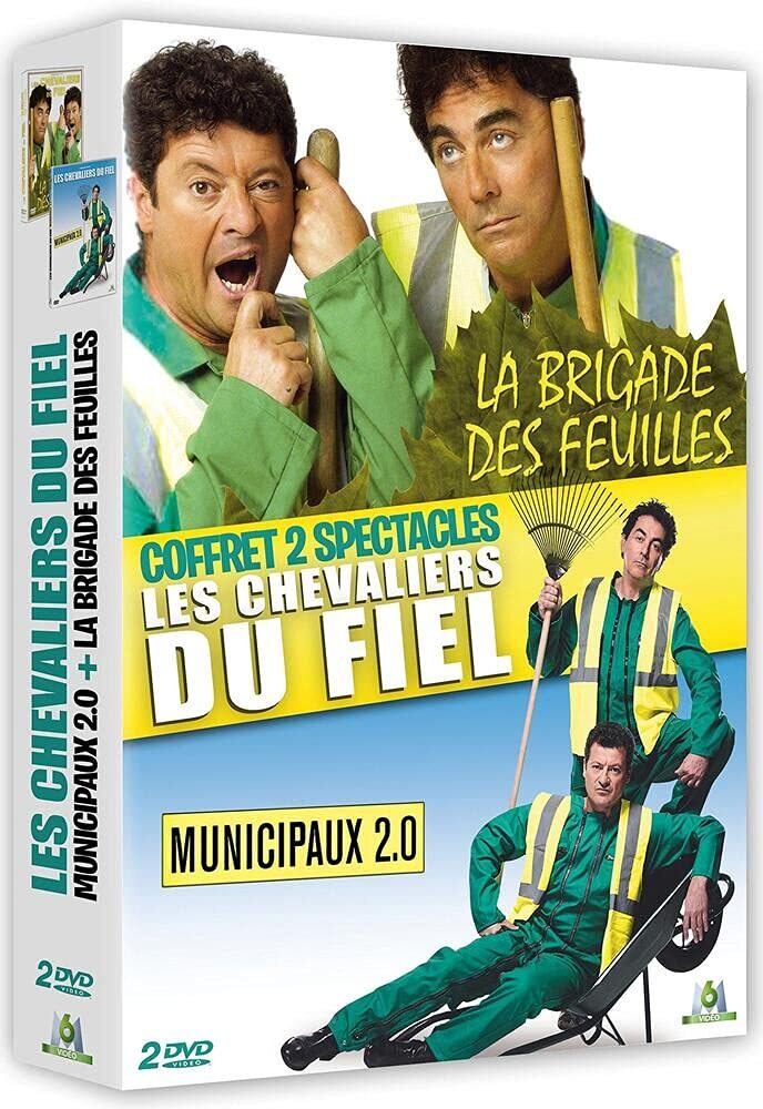 Les Chevaliers du Fiel : La brigade des feuilles + Municipaux 2.0 - Inconnu - DVD