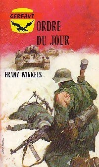 Ordre du jour - Franz Winkels - Livre