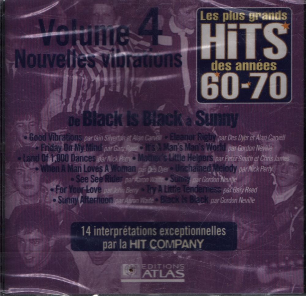 Les plus grands hits des années 60-70 vol 4 - Collectif - CD