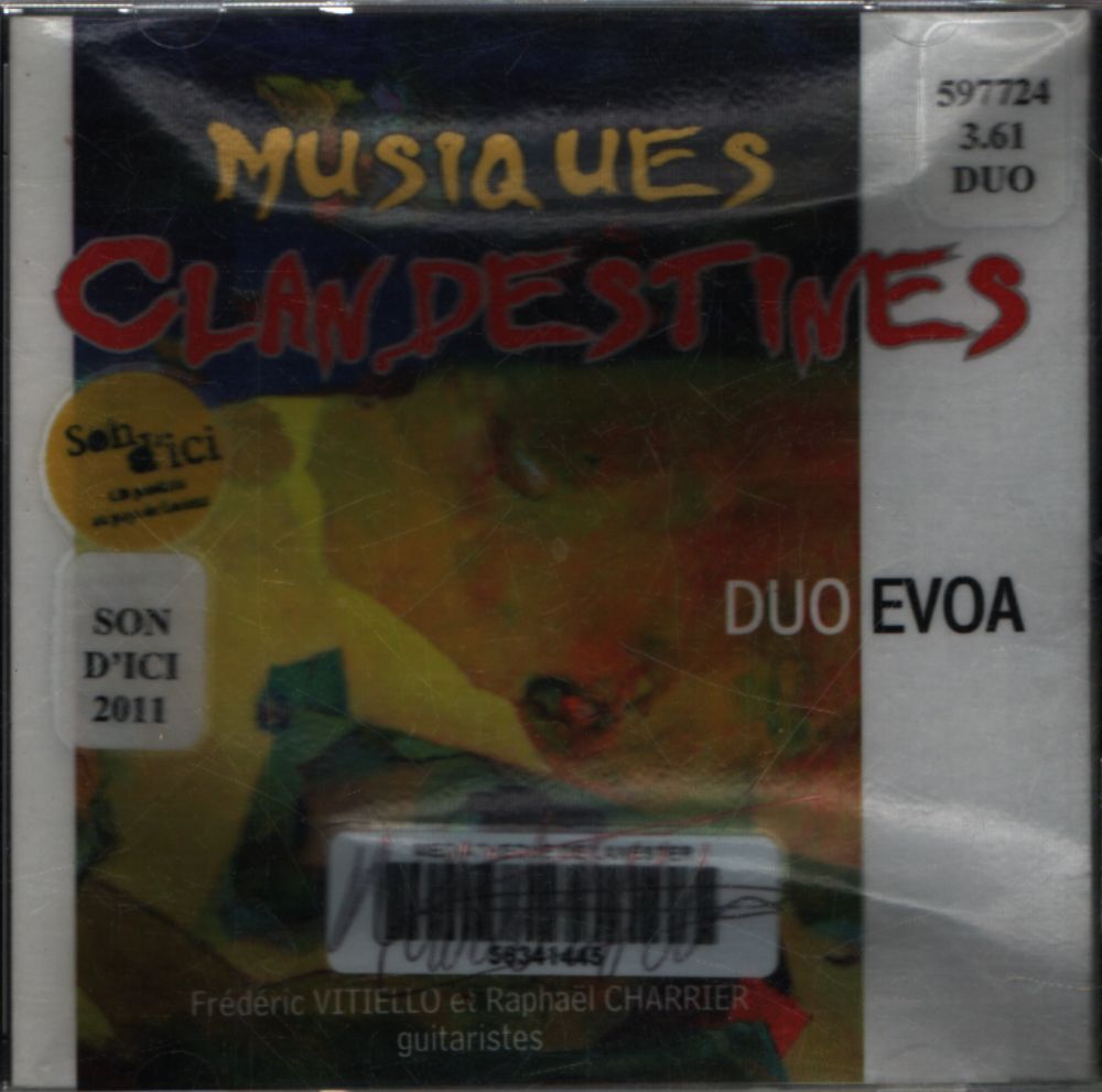 Duo Evoa - Musiques clandestines - Duo Evoa - CD