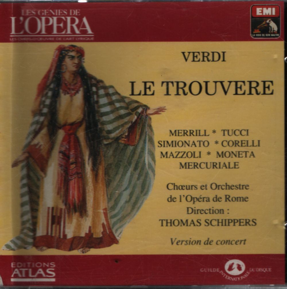 Les Génies de L'opéra Vol III-5 : Verdi - Le trouvère - Verdi - CD