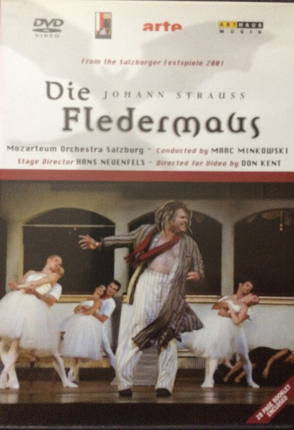 Johann Strauss* - Marc Minkowski - Die Fledermaus (Salzburger Festspiele 2001) - Johann Strauss - DVD