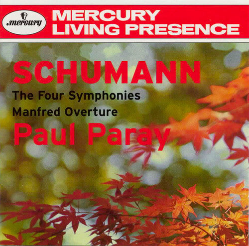Schumann*, Paul Paray - The Four Symphonies / Manfred Overture - Schumann, Paul Paray - CD