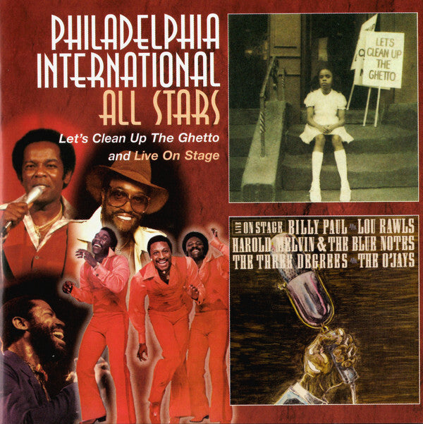 Philadelphia International All Stars - Let's clean up the ghetto, live on stage - Philadelphia International All Stars - CD