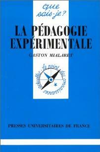 Livrenpoche : La pédagogie expérimentale - Gaston Mialaret - Livre