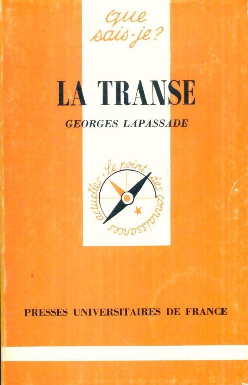 Livrenpoche : La transe - Georges Lapassade - Livre