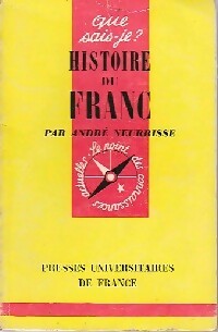 Livrenpoche : Histoire du franc - André Neurisse - Livre