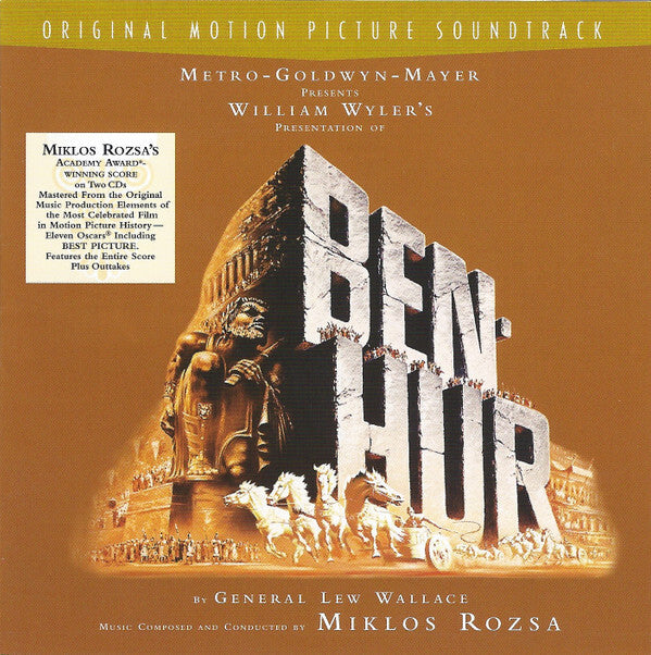 Miklos Rozsa* - Ben-Hur A Tale Of The Christ - Miklos Rozsa - CD