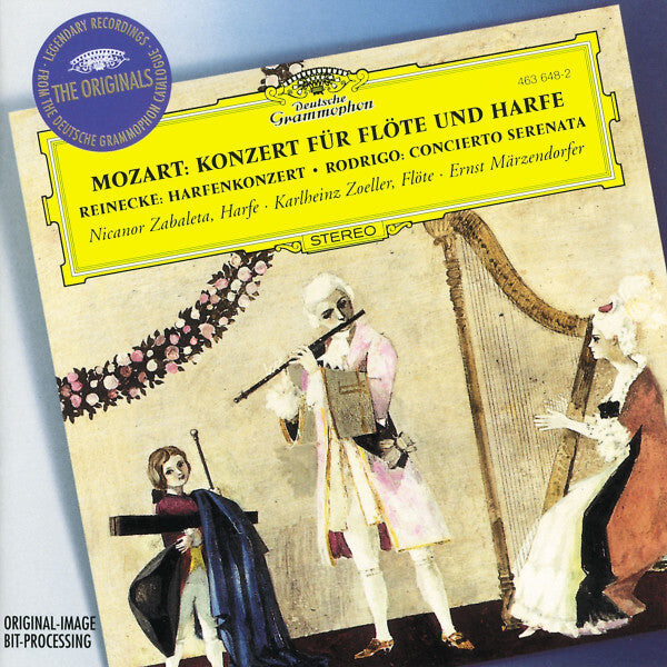 Mozart*, Reinecke*, Rodrigo* ? Nicanor Zabaleta · Karlheinz Zoeller* · Ernst Märzendorfer - Konzert Für Flöte Und Harfe / Harfenkonzert / Concierto Serenata - Mozart, Reinecke, Rodrigo ? Nicanor Zabaleta · Karlheinz Zoeller · Ernst Märzendorfer - CD
