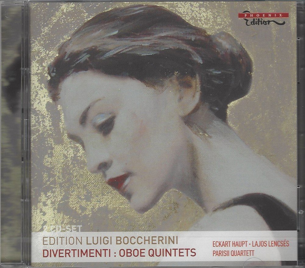 Edition Luigi Boccherini : Divertissements - Quinettes Avec Hautbois - Boccherini, L. - CD