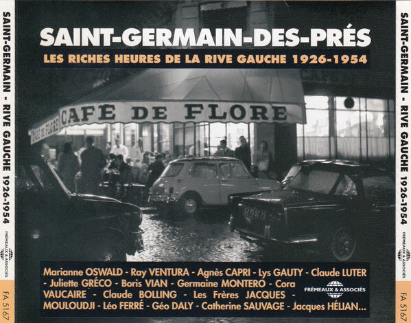 Collectif - Saint-Germain-Des-Prés - Les Riches Heures De La Rive Gauche 1926-1954 - Collectif - CD