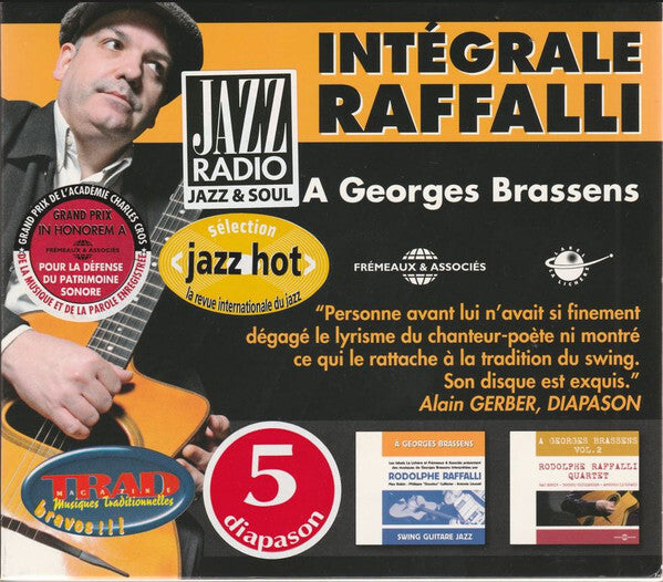 Rodolphe Raffalli - Intégrale Rodolphe Raffalli - Hommage à Georges Brassens - Rodolphe Raffalli - CD