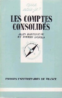 Livrenpoche : Les comptes consolidés - Jean Raffegeau, P. Dufils - Livre